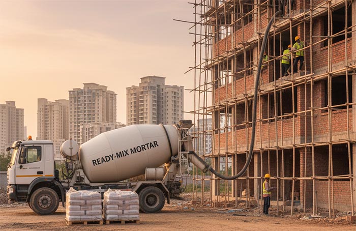 Ready Mix Mortar for Plastering